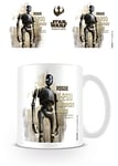 Star Wars Rogue One K-2S0 Profile Ceramic Mug, Multicoloured, 7.9 x 11 x 9.3 cm