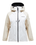 Insulated 2L Ski Jacket W Sand Fog/Offwhite (M)