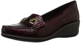 Geox D Arethea A, Mocassins (Loafers) Femme, Rouge (Bordeaux/Navy C7bf4), 40 EU