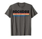 Vintage 80s Style Rochdale England T-Shirt