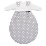 Alvi ALVI Sovpåse Baby-Mäxchen Jersey, tre delar Tencel Stars silver