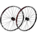 L.BAN Bicycle Wheel Set 26"/ 27.5" Disc Brake MTB Bicycle Wheel Double-walled Aluminum Rim QR 7-11 Speed Cassette NBK Sealing Bearing 1790g 1.5"-2.5" Tire,E-27.5in