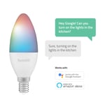 Hombli Smart lampa, WiFi, Bulb E14, LED, RGB & CCT, 4,5W, Dimbar, Multifärg 2/fp
