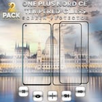 2 PACK ONEPLUS Nord CE 5G - Härdat glas 9H- Super kvalitet