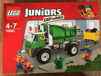 Lego 10680 Juniors Garbage Truck 99 pcs age 4-7 ~Brand NEW lego sealed~