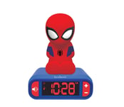 Lexibook - Spider-Man - Alarm Clock With Night Light 3D (Rl800Sp) Toy NEW