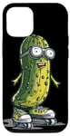 Coque pour iPhone 15 Pro Awesome Pickle aime les rollers en ligne pour homme et femme