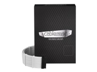 CableMod PRO Series ModMesh C-Series RMi & RMx Cable Kit - Strömkabelsats - formpressad - vit