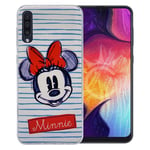 Minnie Mouse #11 Disney cover for Samsung Galaxy A50 - White