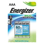 ENERGIZER Energizer Batteri Aaa/lr03 Eco Advanced 4-pack