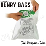 New 10 Bags Genuine Henry Hoover Bags Vacuum Hetty Hepa Flo Bags James 5553