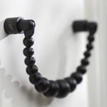 Dörrknackare Pearl Ribbon Door Knocker, Färg Svart