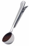 Coffee Measure Measuring Spoon Scoop with Bag Clip- KitchenCraft Le'Xpress 