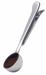 Coffee Measure Measuring Spoon Scoop with Bag Clip- KitchenCraft Le'Xpress