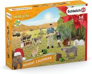 Schleich 98272 Advent Calendar Wild Life , WILD LIFE - Playset - New Boxed