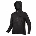 Endura SingleTrack Waterproof II Jacket - Black / 2XLarge