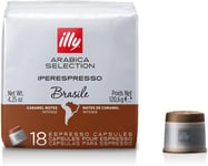 Illy Coffee, Luxury Arabica Coffee Selection, Iperespresso Capsules, Brazil, 6 P
