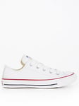 Converse Womens Leather Ox Trainers - White