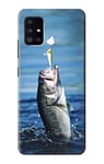 Bass Fishing Case Cover For Samsung Galaxy A41
