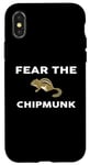 Coque pour iPhone X/XS T-shirt Fear The CHIPMUNK CHIPMUNKS