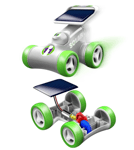 Soldriven racer byggsats för barn
