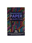 Transparent Paper Colored 10 pcs.