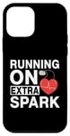 Coque pour iPhone 12 mini Running On Extra Spark - ICD cardiaque implantable drôle