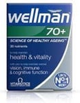Vitabiotics Wellman 70+ - 30 Count (Pack of 1)