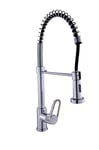 DP Bath Professional - Kitchen sink mixer tap, silver
