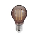 Forever Light LED Bulb Filament E27 A60 4W 230V 2000K 400lm COG, Smoked