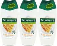 Palmolive Naturals Milk & Honey Shower Gel 250ml | Moisturising X 3