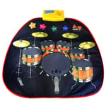 The New,Baby Piano Musical Mats,Electronic Music Dance Mat Drum Kit Play Mat Carpet Blanket for Kids, Boys Girls Baby Educational Toys,70.5 * 60
