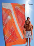 NEW NIKE Sportswear NSW Active Beach Water Sports Board Shorts Orange Grey M