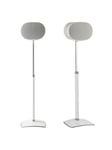 Floor Stand Adjustable for Sonos ERA 300 Pair White