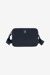 Tommy Hilfiger - Axelremväska TH Logotape Camera - Blå