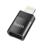 Hoco UA17 Adapter USB-C to Lightning - Svart - TheMobileStore Adapter - Lightning
