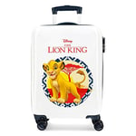 Disney The Lion King Blue Cabin Suitcase 37 x 55 x 20 cm Rigid ABS Combination Lock 34 Litre 2.6 kg 4 Double Wheels Hand Luggage