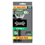 Rasoir Black Edition Confort Xtreme 3 Wilkinson - Le Paquet De 10 Rasoirs