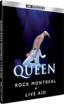 - Queen Rock Montreal + Live Aid 4K Ultra HD