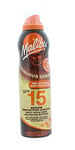 Malibu Sun SPF 15 Continuous Dry Oil Spray for Tanning with Shea Butter Extra...