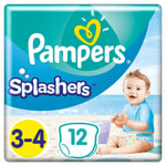 Pampers Size 3 Splashers Baby Nappy Swim Pants