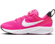 NIKE Star Runner 4 NN (PS) Sneaker, Fierce Pink/White-Black-Playful PIN, 12 UK Child