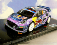 IXO 1/43 FORD PUMA RALLY 1 #19 S.LOEB WINNER MONTE CARLO RALLY 2022 RAM828