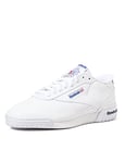 Reebok Boy's Exofit Clean Logo Int Shoes low non football , White Intense White Royal Blue Royal Blue 0, 3.5 UK