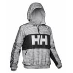 Helly Hansen Women's Vector Packable Wind Jacket, womens, Women's Jacket, 53435, White Active Grid, XL