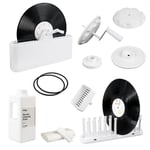 Goka Deluxe Elite Technology Manual Vinyl Washer Machine (white)