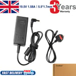 For Acer Aspire E15 Laptop Charger Adapter Power Supply + Uk Lead Power Cord