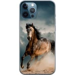 Apple iPhone 12 Pro Transparent Mobilskal Springande Häst