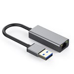 Adaptateur Ethernet USB 3.0 vers RJ45 Lan, carte réseau, pour ordinateur portable Windows 10, Xiaomi Mi Box 3 S, nintendo Switch