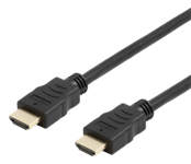 HDMI-kabel - ha-ha - 5 meter - Flexibel - Svart - 4K